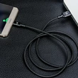 Kép 8/8 - Wozinsky kábel USB - microUSB, 2,4A, 2m, fekete (WUC-M2B)