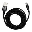 Kép 5/8 - Wozinsky kábel USB - USB Type C, 2,4A, 2m, fekete (WUC-C2B)