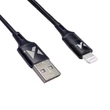 Kép 2/8 - Wozinsky kábel USB - Lightning, 2,4A, 2m, fekete (WUC-L2B)