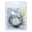 Kép 4/8 - Wozinsky kábel USB - Lightning, 2,4A, 2m, fekete (WUC-L2B)
