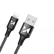 Kép 6/8 - Wozinsky kábel USB - Lightning, 2,4A, 2m, fekete (WUC-L2B)