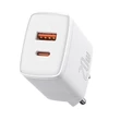 Kép 1/8 - Baseus kompakt gyorstöltő, USB, USB-C, 20 W (fehér)