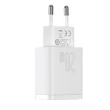 Kép 8/8 - Baseus kompakt gyorstöltő, USB, USB-C, 20 W (fehér)