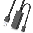 Kép 3/5 - UGREEN US175, USB 3.0, micro USB, hosszabbító kábel, 5 m (fekete)