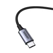 Kép 2/4 - UGREEN CM450 USB-C - 3,5 mm AUX mini jack kábel, 1 m (fekete)