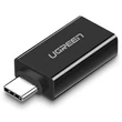 Kép 1/4 - UGREEN US173 USB-A 3.0 – USB-C 3.1 adapter (fekete)