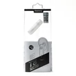 Kép 4/4 - Remax T8 Bluetooth Headset, fülbe helyezhető fülhallgató fülkampóval, fehér