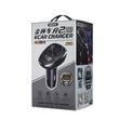 Kép 2/3 - Remax Kimbay FM Transmitter, autós töltő, 2x USB, 3A, fekete (RCC109-black)