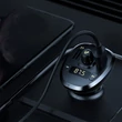 Kép 3/3 - Remax Kimbay FM Transmitter, autós töltő, 2x USB, 3A, fekete (RCC109-black)