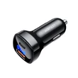 Kép 7/8 - Acefast autós töltő 66W USB Type C / USB, PPS, Power Delivery, Quick Charge 4.0, AFC, FCP, fekete (B4-black)