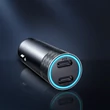 Kép 6/8 - Joyroom autós töltő 2 x USB 50W, PD, QC, PPS, szürke (JR-CL13)