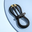 Kép 3/8 - Joyroom Liquid Silicone USB Type C - USB Type C töltő / adatkábel PD 100W, 2m, fekete (S-2050N18-10-black)