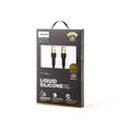 Kép 4/8 - Joyroom Liquid Silicone USB Type C - USB Type C töltő / adatkábel PD 100W, 2m, fekete (S-2050N18-10-black)