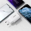 Kép 3/8 - Choetech USB Type C PD fali töltő 20W, fehér (Q5004-V4-EU-WH)