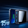 Kép 2/8 - Joyroom power bank 15W 20000mAh PD QC3.0 AFC fekete (JR-T014)