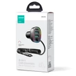 Kép 8/8 - Joyroom 4 az 1-ben gyors autós töltő PD, QC3.0, AFC, FCP USB C típusú kábellel 1.6m 60W fekete (JR-CL19)