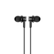 Kép 4/8 - Proda Kamen fülbe helyezhető, vezeték nélküli Bluetooth fülhallgató nyakpánttal, fekete (PD-BN200 black)