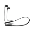 Kép 5/8 - Proda Kamen fülbe helyezhető, vezeték nélküli Bluetooth fülhallgató nyakpánttal, fekete (PD-BN200 black)