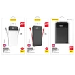 Kép 2/3 - Dudao 2x USB power bank 10000mAh 2A beépített kábel 3in1 Lightning / USB Type C / micro USB 3A fekete (K1A-black)