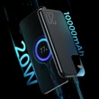 Kép 2/8 - Joyroom Starchi power bank 10000mAh, 20W, Power Delivery, Quick Charge, 2x USB / 1x USB Type C, fekete (JR-QP190)