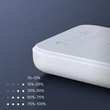 Kép 8/8 - Joyroom Power Bank 10000mAh, 20W, Power Delivery, Quick Charge, 15W mágneses vezeték nélküli Qi töltő iPhone-hoz, MagSafe kompatibilis, kék (JR-W020)