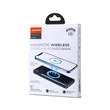 Kép 2/8 - Joyroom power bank 10000mAh, 20W, Power Delivery, Quick Charge, 15W mágneses Qi vezeték nélküli töltő iPhone-hoz, MagSafe kompatibilis, fekete (JR-W040)