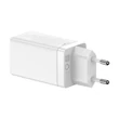 Kép 5/8 - Baseus GaN3 Pro gyors univerzális GaN töltő 2 x USB Type C / USB + kábel USB Type C - USB Type C 65W PD3.0, QC4.0 +, AFC fehér (CCGP050102)