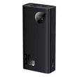 Kép 1/8 - Baseus Adaman2 power bank digitális kijelzővel 10000mAh 30W 2 x USB / 1x USB Type C Power Delivery gyorstöltés SCP fekete (PPAD040001)