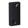 Kép 6/8 - Baseus Adaman2 power bank digitális kijelzővel 10000mAh 30W 2 x USB / 1x USB Type C Power Delivery gyorstöltés SCP fekete (PPAD040001)
