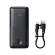Kép 2/8 - Baseus Bipow Pro powerbank 10000mAh 20W + USB 3A 0.3m kábel fekete (PPBD040101)