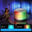 Kép 6/8 - Joyroom bluetooth 5.1 RGB vezeték nélküli hangszóró fekete (JR-ML03)