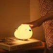 Kép 6/8 - Baseus Cute Series kutyus szilikon éjszakai fény Fehér