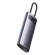 Kép 3/5 - Baseus Hub 4 az 1-ben Metal Gleam sorozat, USB-C - 4x USB 3.0
