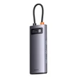 Kép 4/5 - Baseus Hub 4 az 1-ben Metal Gleam sorozat, USB-C - 4x USB 3.0