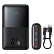 Kép 1/8 - Baseus Pro 20000 mAh 22,5 W Powerbank, 2xUSB Type A - 1xUSB Type C, 3A, 0,3 m kábel, fekete (PPBD040301)