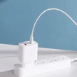 Kép 3/8 - Xiaomi Mi fali töltő USB / USB-C, 33W, EU, fehér (BHR4996GL)