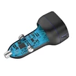 Kép 6/6 - Vipfan C11 autós töltő, USB + USB-C, PD 20W + QC 3.0, LED (fekete)