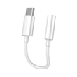 Kép 2/4 - Vipfan L08 USB-C és mini jack 3.5mm AUX kábel, 10cm (fehér)