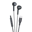 Kép 2/2 - Vipfan M18 vezetékes fülhallgató, USB-C (fekete)