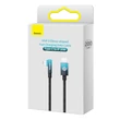 Kép 2/5 - Baseus USB-C Lightning MVP 20W 2m kábel (fekete-kék)