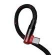 Kép 4/7 - Baseus MVP2 USB-C - USB-C kábel, 100W, 2m (fekete/piros)