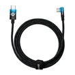 Kép 1/7 - Baseus MVP2 USB-C - USB-C kábel, 100W, 2m (fekete/kék)