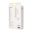 Kép 5/8 - Baseus Superior Series kábel USB-ről USB-C-re, 100W, PD, 1m (fehér)