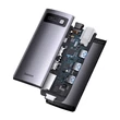 Kép 7/8 - Baseus Metal Gleam Series 8 az 1-ben hub, USB-C - 3x USB 3.0 + HDMI + USB-C PD + microSD/SD + VGA