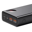 Kép 3/8 - Baseus Adaman Metal Powerbank 20000mAh PD QC 3.0 65W 2xUSB + USB-C + micro USB (fekete)