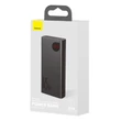 Kép 7/8 - Baseus Adaman Metal Powerbank 20000mAh PD QC 3.0 65W 2xUSB + USB-C + micro USB (fekete)