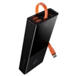 Kép 3/6 - Baseus Powerbank 20000mAh, PD, 2xUSB + USB-C, USB-C kábel, 65W