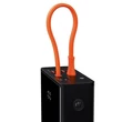 Kép 4/6 - Baseus Powerbank 20000mAh, PD, 2xUSB + USB-C, USB-C kábel, 65W
