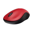 Kép 2/5 - Dareu LM106 Vezeték nélküli egér 2.4G 1200 DPI (fekete és piros)