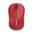 Kép 1/5 - Dareu LM106 Vezeték nélküli egér 2.4G 1200 DPI (fekete és piros)